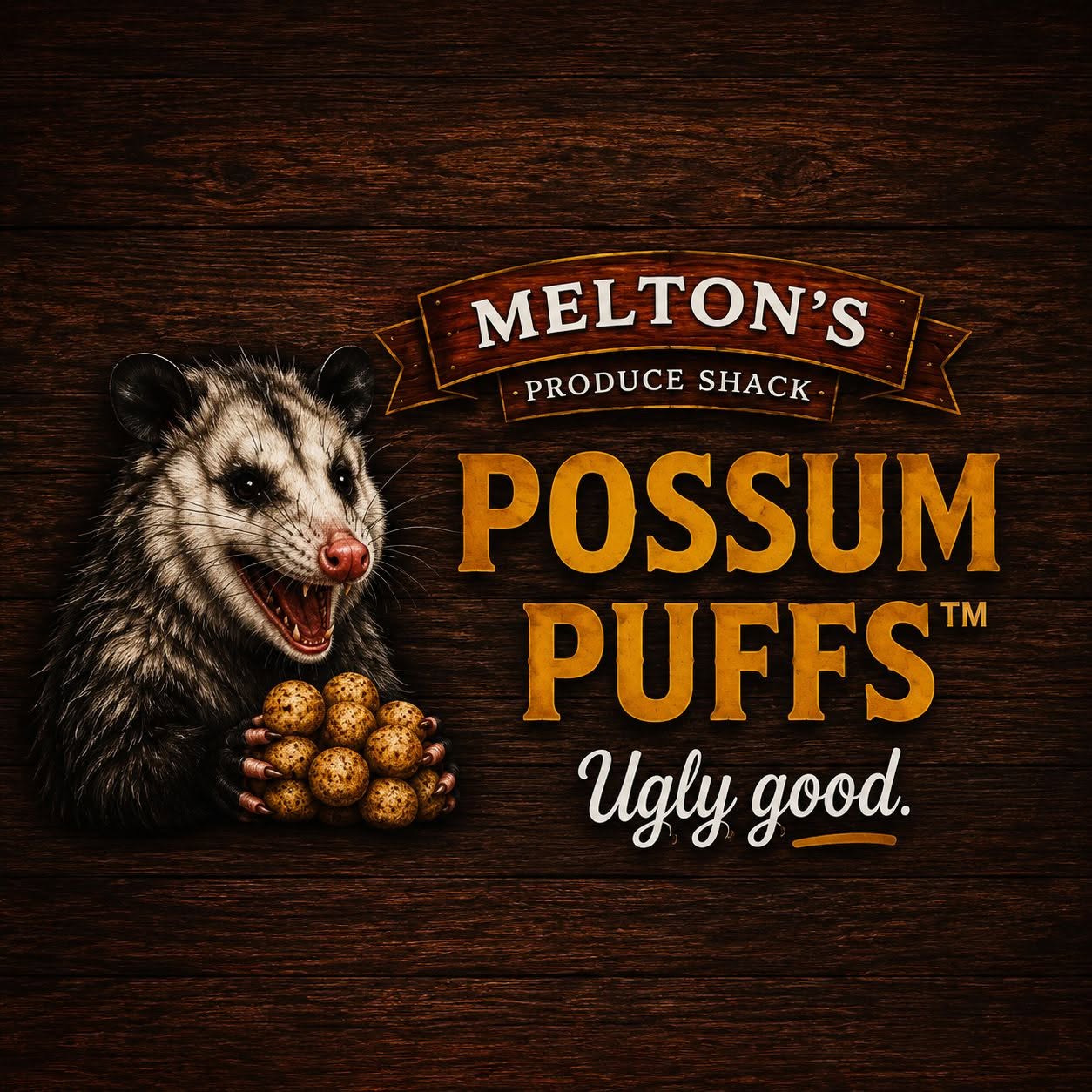 Possum Puffs logo